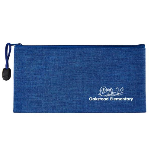 Heathered School Pouch