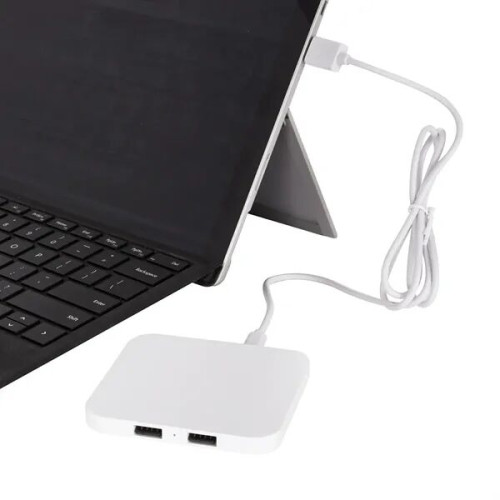 Power Up 2-Port USB Hub & Wireless Charging Pad