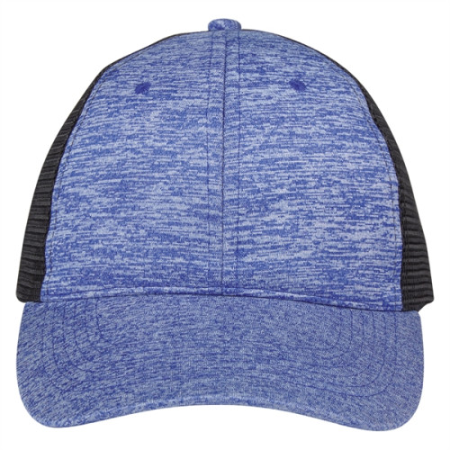 Heathered Jersey Mesh Back Cap