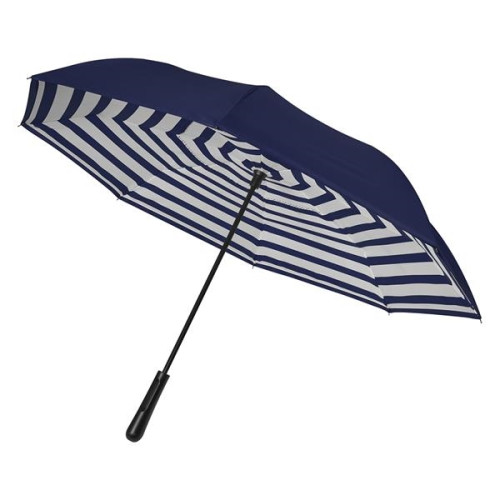 48" Arc Blanc Noir Inversion Umbrella