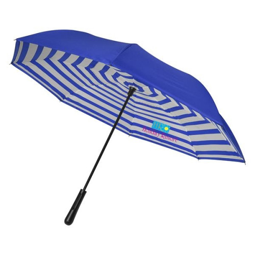 48" Arc Blanc Noir Inversion Umbrella