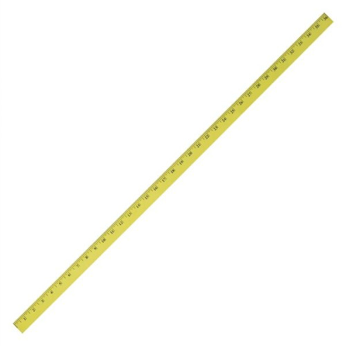 Fluorescent Colorful Enameled Yardstick
