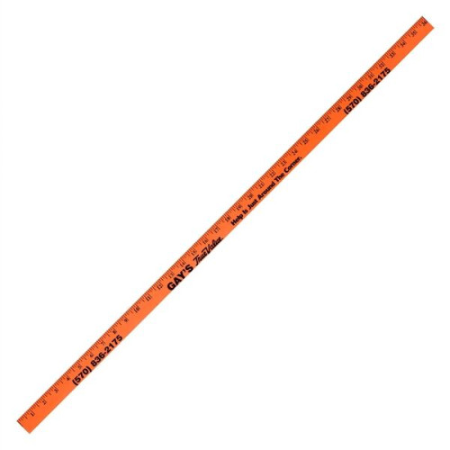 Fluorescent Colorful Enameled Yardstick