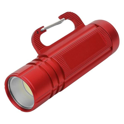 COB Flashlight With Carabiner