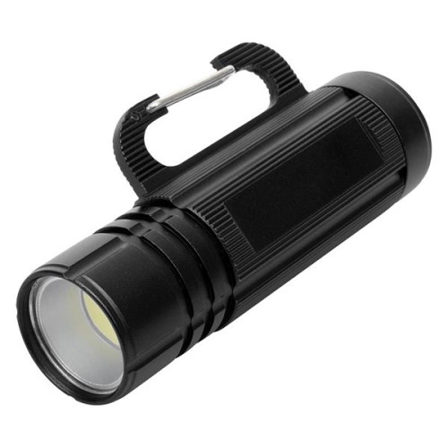 COB Flashlight With Carabiner