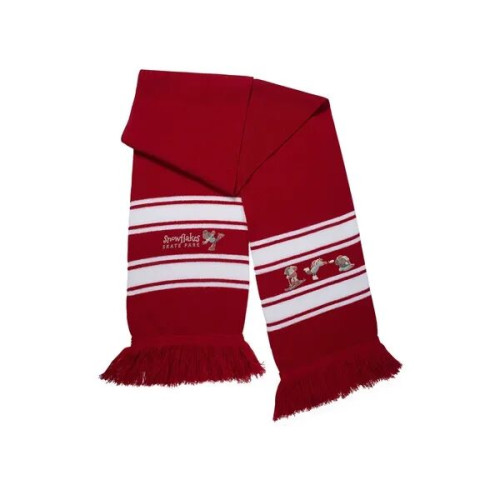Prime Line. Stripe Knit Scarf.