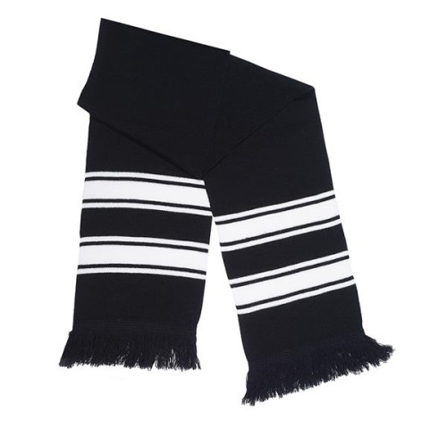 Stripe Knit Scarf