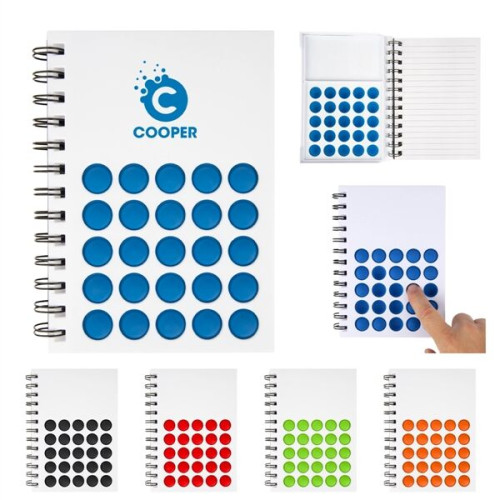 Push Pop Spiral Notebook