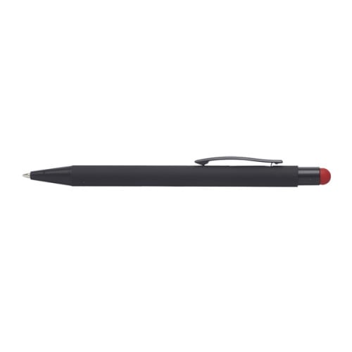 Rubberized Color Pop Pen with Stylus