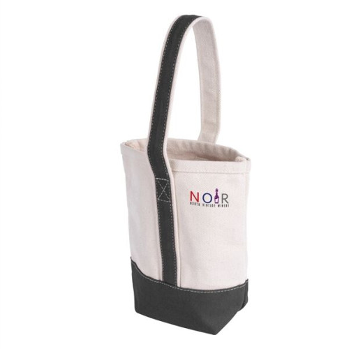 Deux Wine Bottle Tote Bag