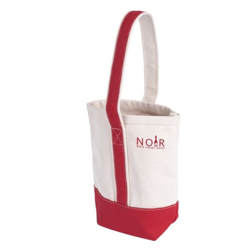 Deux Wine Bottle Tote Bag