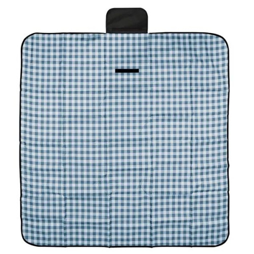 Gingham Roll-Up Picnic Blanket