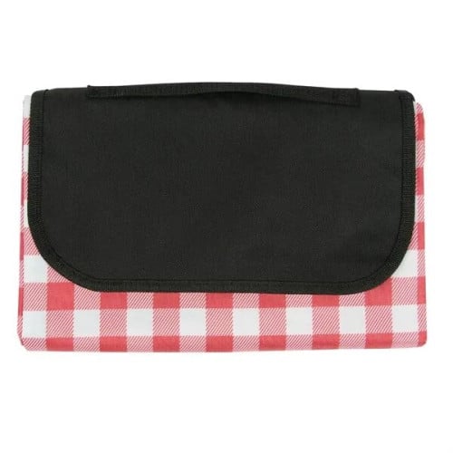 Gingham Roll-Up Picnic Blanket
