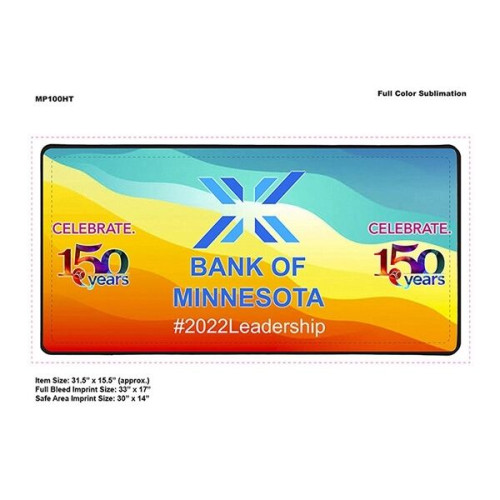 GAMER 'S PARADISE XL Desk Tech Mat/Gaming Pad