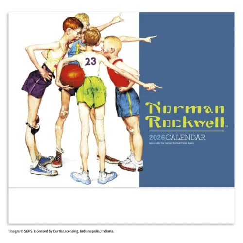 Products Norman Rockwell Appointment Calendar - Stapled