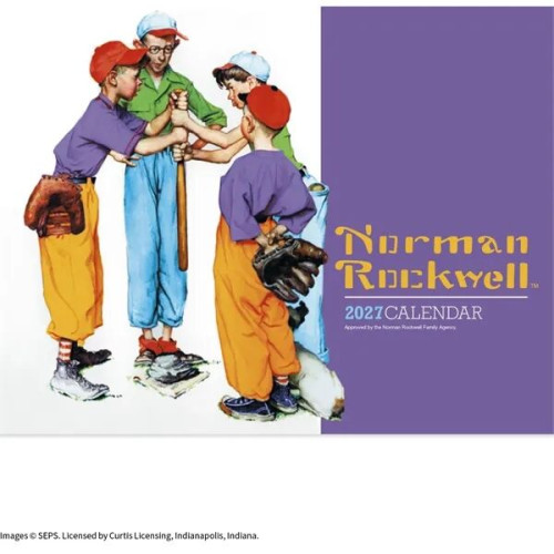 Products Norman Rockwell Appointment Calendar - Stapled