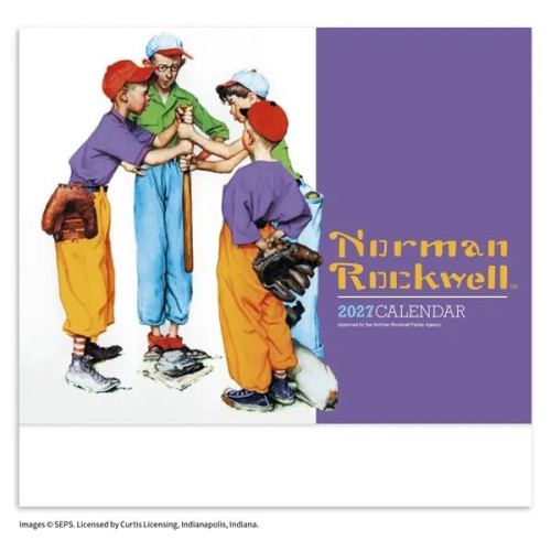 Products Norman Rockwell Appointment Calendar - Stapled