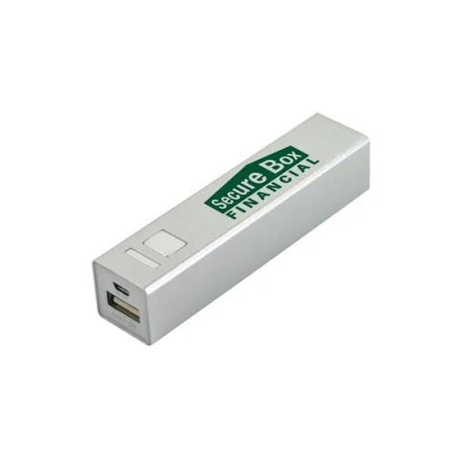Universal Source® Metal Power Bank 2600mAh