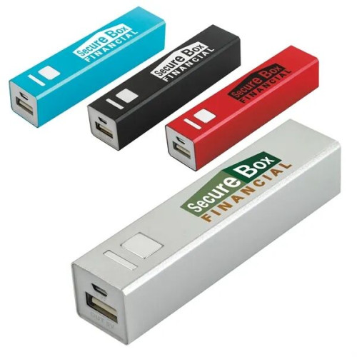 Universal Source® Metal Power Bank 2600mAh