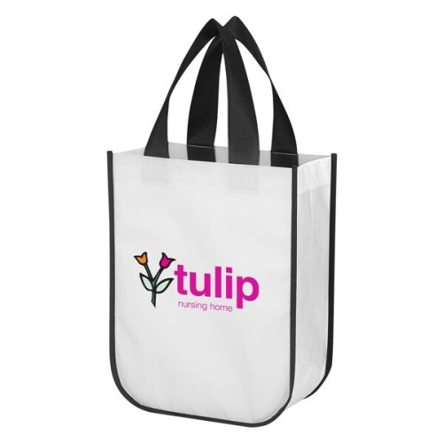 Shiny Non-Woven Shopper Tote Bag