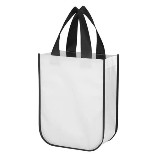 Lola Laminated Non-Woven Shopper Tote Bag