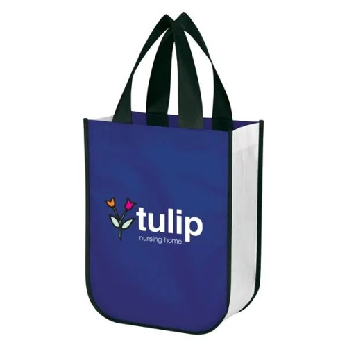 Lola Laminated Non-Woven Shopper Tote Bag