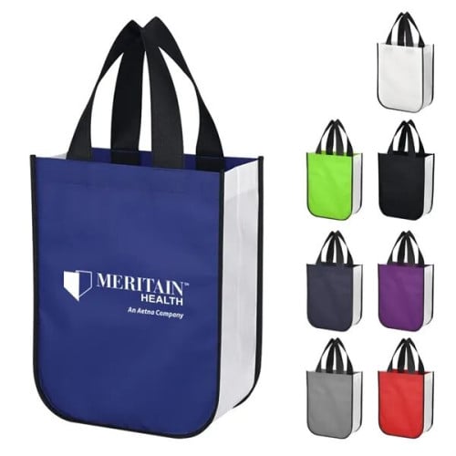 Lola Laminated Non-Woven Shopper Tote Bag