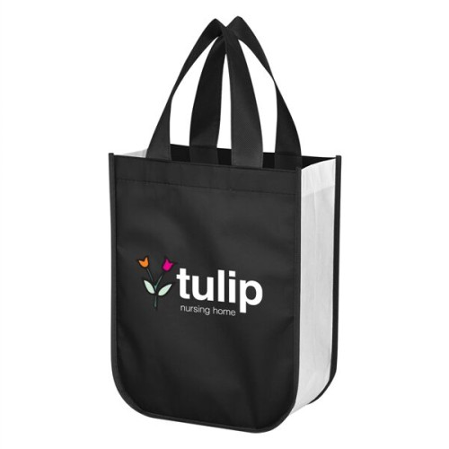 Shiny Non-Woven Shopper Tote Bag