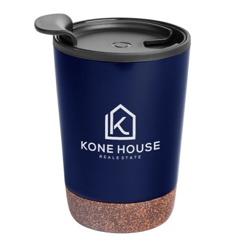 10Oz. Stainless Steel Zoe Tumbler With Cork Base