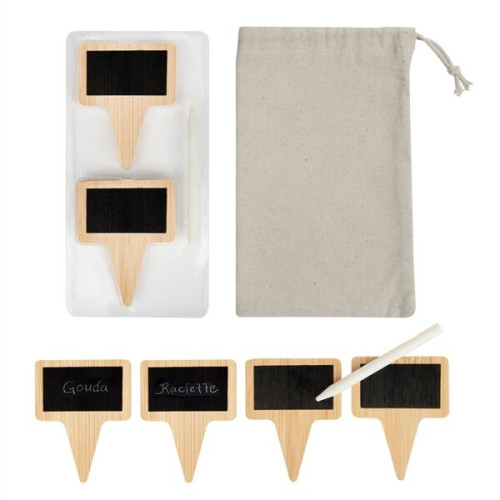 Chalkboard Cheese Markers & Chalk Set