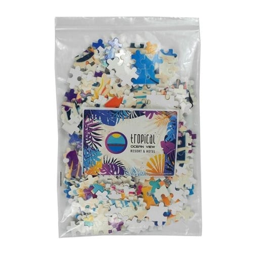 500 Piece Retail Quality Full Color Custom Jigsaw P