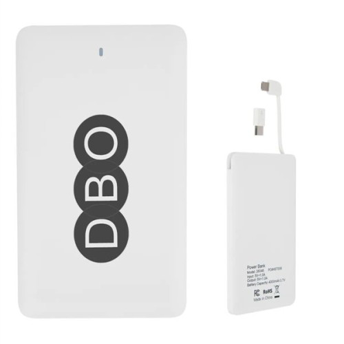 4000 MAH 3-In-1 Power Bank