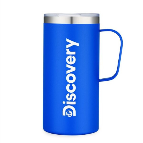 20oz Vacuum Insulated Stainless Steel Camp Mug with Lid