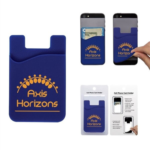 Cell Phone Card Holder w/Packaging