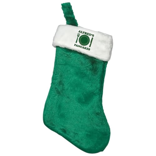Plush Christmas Stocking
