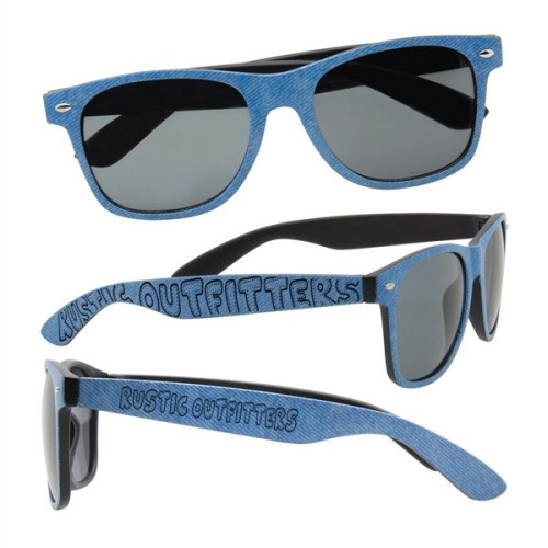 Denim Print Sunglasses