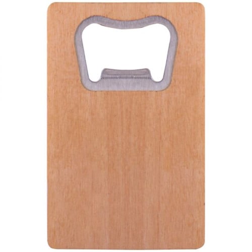 Wood Credit Card Bottle Opener