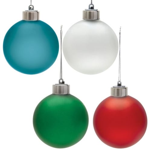 Light-Up Shatter Resistant Holiday Christmas Tree Ornament