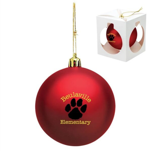 Shatter Resistant Holiday Christmas Tree Ornament