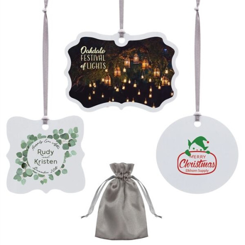 Metal Holiday Christmas Tree Ornament