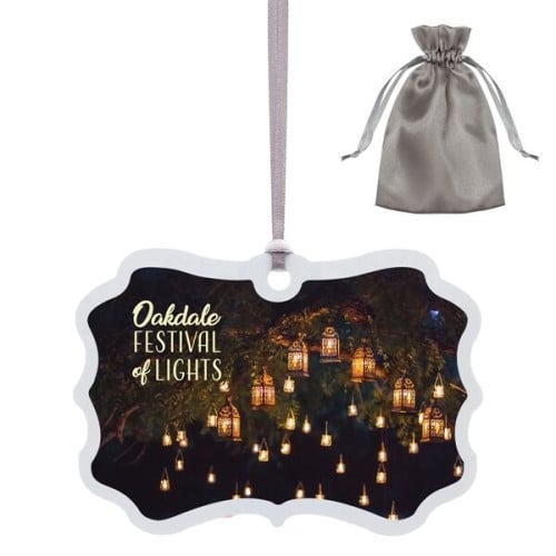 Metal Holiday Christmas Tree Ornament