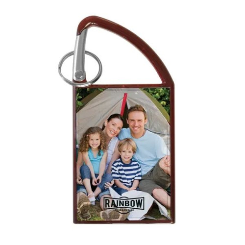 Carabiner Photo Key Tag