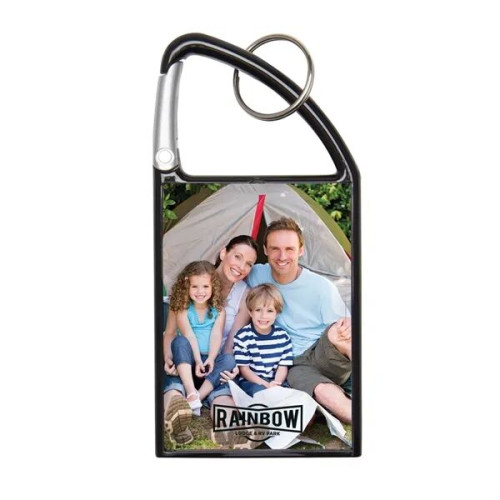 Carabiner Photo Key Tag