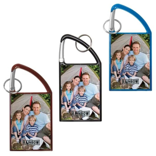 Carabiner Photo Key Tag