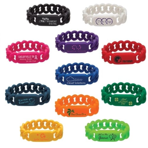 Silicone Link Wristband