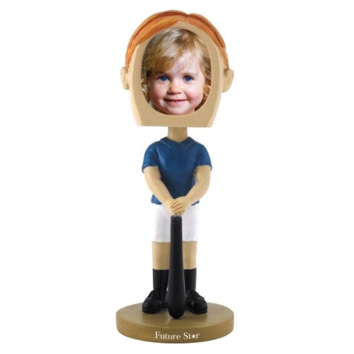 Girl's softball bobblehead