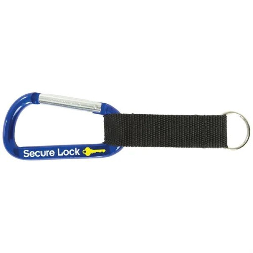 Carabiner With Strap