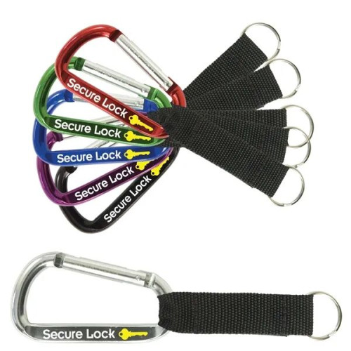 Carabiner With Strap