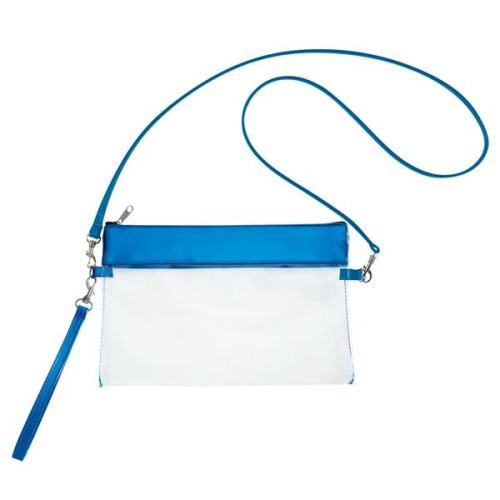 Game Day Clear Wristlet Pouch