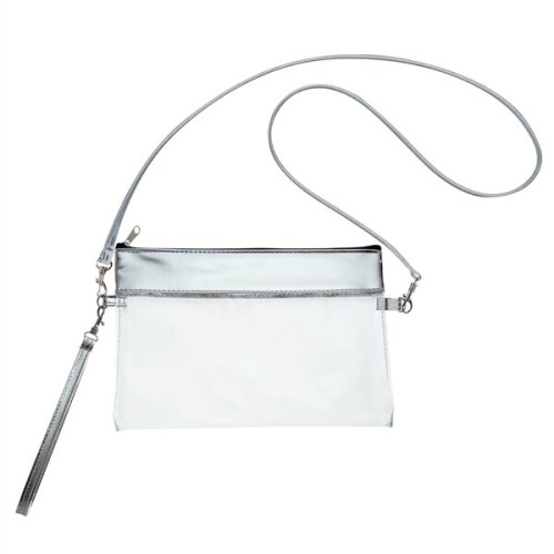 Game Day Clear Wristlet Pouch